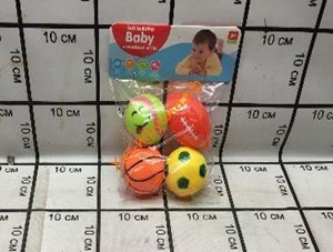 Мячики-пищалки 4 шт в уп. B101-2, B101-2