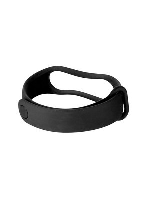 Ремешок Luazon для фитнес-браслета Mi Band 5/6/7, черный