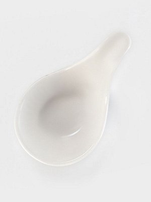 Соусник Доляна White Label, 9x5.5x6 см, фарфор, белый