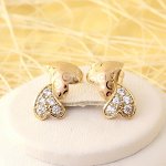 Серьги-гвоздики позолота  H01-4523
