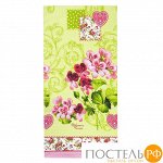 Полотенце вафельное 35/70 см 79621 Шуйские ситцы (отгружается по 5 шт)