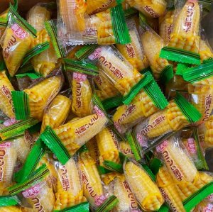 Кукурузные Желейные Жевательные Конфетки 500 гр. Китай