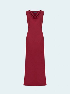 Платье макси из 100% вискозы, PL1600/lea