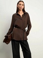 Рубашка из 100% вискозы, B3053/lungo