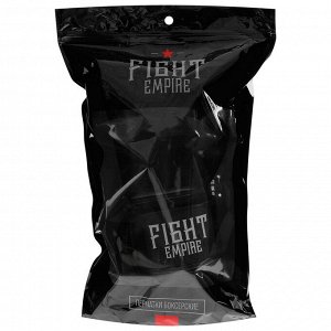 Перчатки боксёрские FIGHT EMPIRE, 14 унций, цвет чёрный