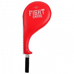 Лапа-ракетка тренировочная FIGHT EMPIRE, цвет красный