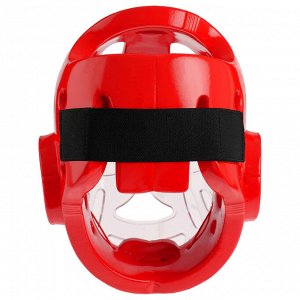 Шлем для рукопашного боя FIGHT EMPIRE, размер S, цвет красный
