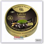 Лакричные леденцыCavendish &amp; Harvey Filled Lakritz Drops 130 гр