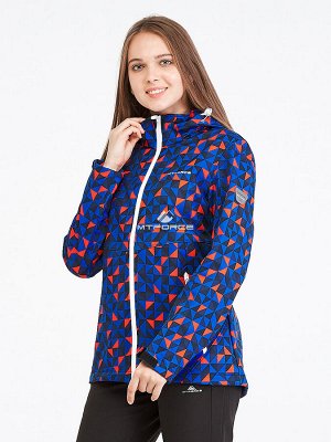 Женский осенний весенний костюм спортивный softshell оранжевого цвета 019077O