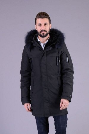 Куртка мужская зимняя Р-1129м черный