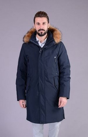 Куртка мужская зимняя Р-1168м т.синий