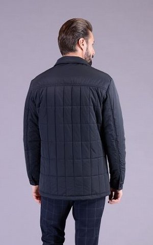 Куртка мужская деми  Р7501 т.синий