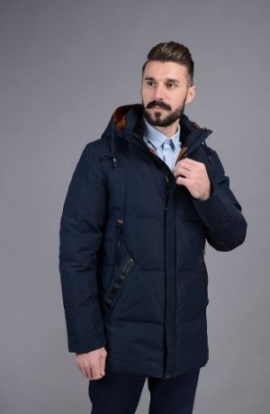 Куртка мужская зимняя Р-981 т.синий