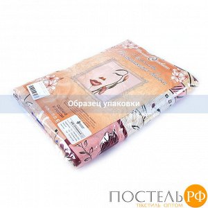 Постельное белье бязь 133/1 Стамбул бежевый Стандарт 1.5 сп (Прямоугольная ПВХ)