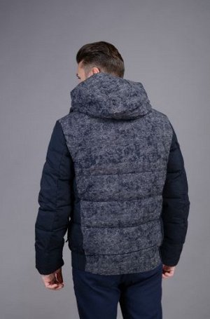Куртка мужская зимняя Р-1009 синий без меха