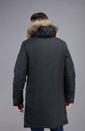 Куртка мужская зимняя Р-1077 черный без меха