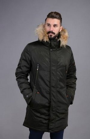 Куртка мужская зимняя Р-1011 олива без меха