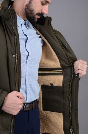 Куртка мужская зимняя Р-1103м хаки
