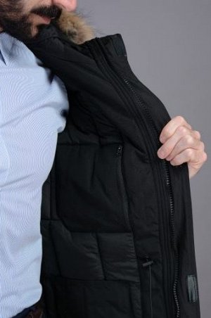 Куртка мужская зимняя Р-844 черный