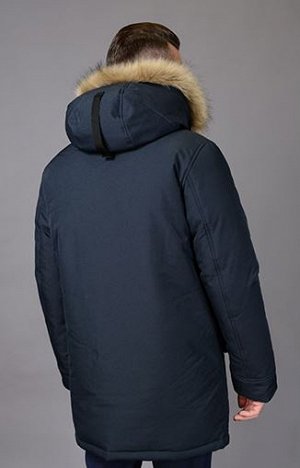 Куртка мужская зимняя Р-743 т.синий