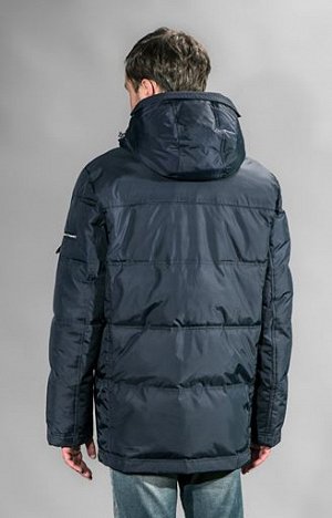 Куртка мужская зимняя Р-667 т.синий