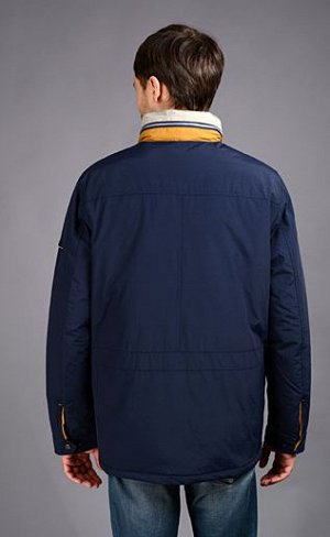 Куртка мужская деми  P-636 т.синий