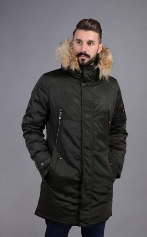 Куртка мужская зимняя Р-1011М т.олива
