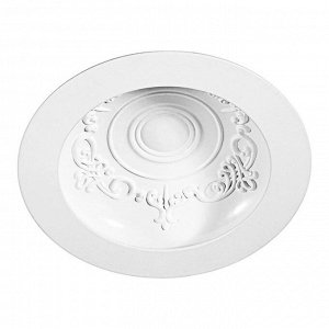 357355 SPOT NT17 273 белый Встраиваемый светильник IP20 LED 3000K 7W 85-265V GESSO