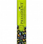 Зубная паста детская PRESIDENT 12+ Juicy lime (50 RDA) 70 г