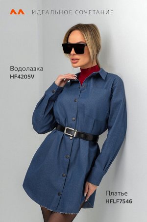 Женское платье-рубашка