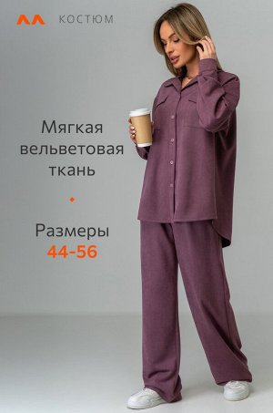 Женский костюм из микровельвета Happyfox
