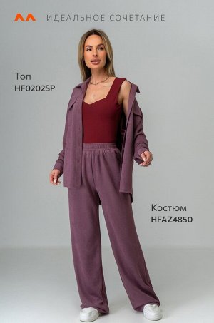 Женский костюм из микровельвета Happyfox