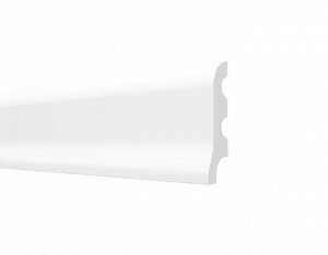 Плинтус DD18 Decor-Dizayn из дюрополимера 54*16мм 2м 1/45