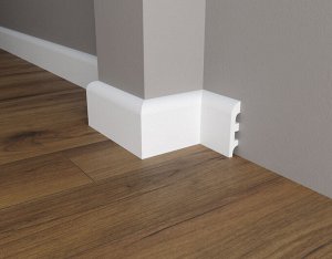 Плинтус DD41 Decor-Dizayn из дюрополимера 99*21мм 2м 1/14