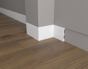 Плинтус DD707 Decor-Dizayn из дюрополимера "ГРАНИ" 100*13мм 2м 1/18
