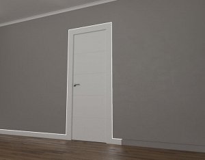 Плинтус DD709 Decor-Dizayn из дюрополимера "ГРАНИ" 100*13мм 2м 1/18
