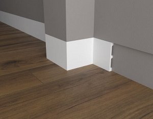 Плинтус DD710 Decor-Dizayn из дюрополимера "ГРАНИ" 120*13мм 2м 1/15