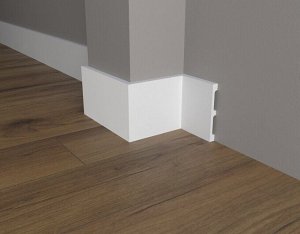 Плинтус DD710 Decor-Dizayn из дюрополимера "ГРАНИ" 120*13мм 2м 1/15