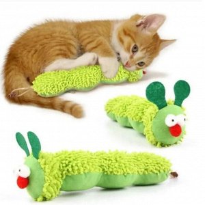 Игрушка для кошек "Веселая гусеница"