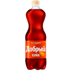 Добрый Кола 1л ПЭТ (1/12) карамель б/акц