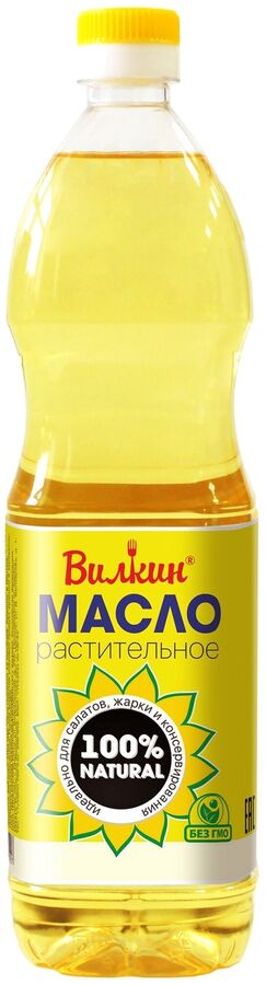 Масло раст. 0,9л Вилкин соевое раф дез вс гост
