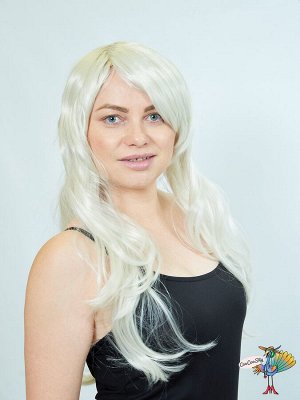 парик Анимэ 70, пепельный, 70 см