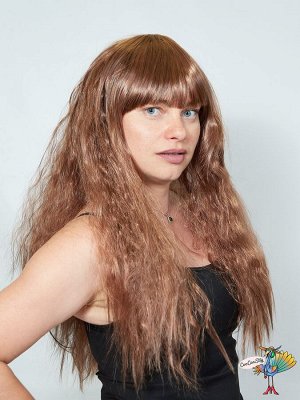 парик Агата, свето-коричневый, 70 см (174)