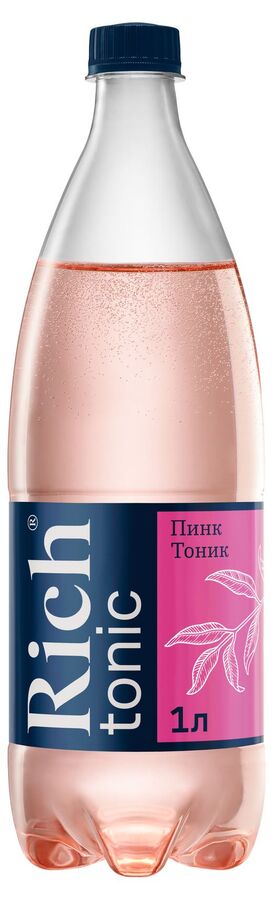 Рич Тоник 1л ПЭТ (1/12) Пинк Тоник б/акц