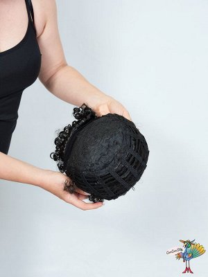 парик Дана кудри, черный (1B)