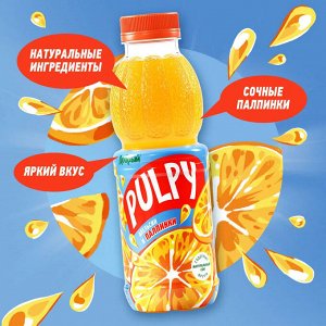 Добрый Палпи 0,9л (1/12) Напиток апельсиновый с мякотью