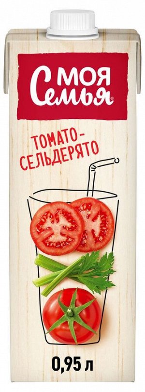 Моя Семья 0,95л (1/8) Нектар Томат