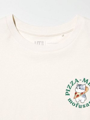UNIQLO - UT Mofusand хлопковая футболка -  UNIQLO - UT Mofusand хлопковая футболка -