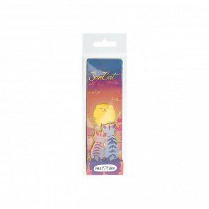 Закладки для книг, 3шт., 135*45мм, MESHU ""Sun Cat""