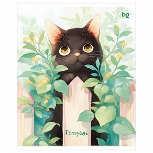 Тетрадь 48л., А5, клетка BG ""Глазастики"", эконом